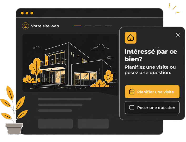 Transformez chaque bien en aimant à leads